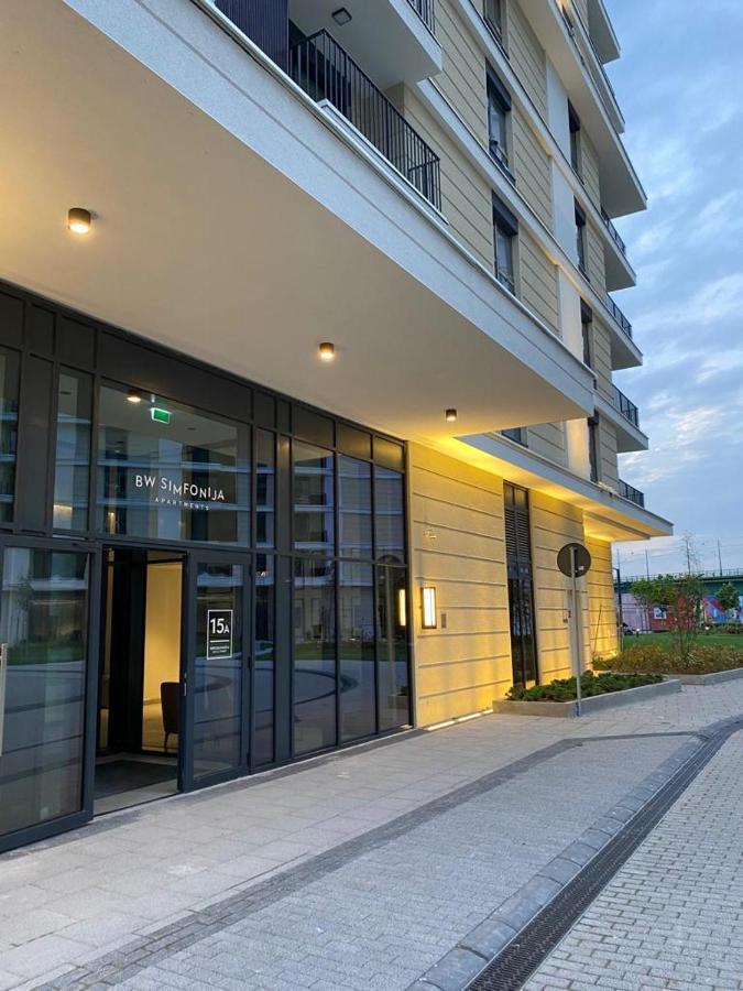 Symphony707 - Belgrade Waterfront Apartman Kültér fotó